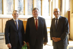 BDGW bedankt sich bei Bundesbankvorstand Prof. Dr. Johannes Beermann für die gute Zusammenarbeit
